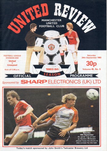 Match programme